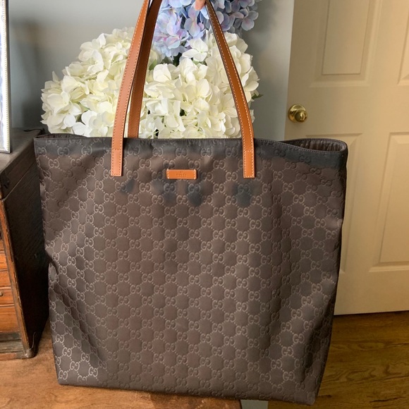 Gucci Handbags - GUCCI| AUTHENTIC GUCCISSIMA NYLON TOTE